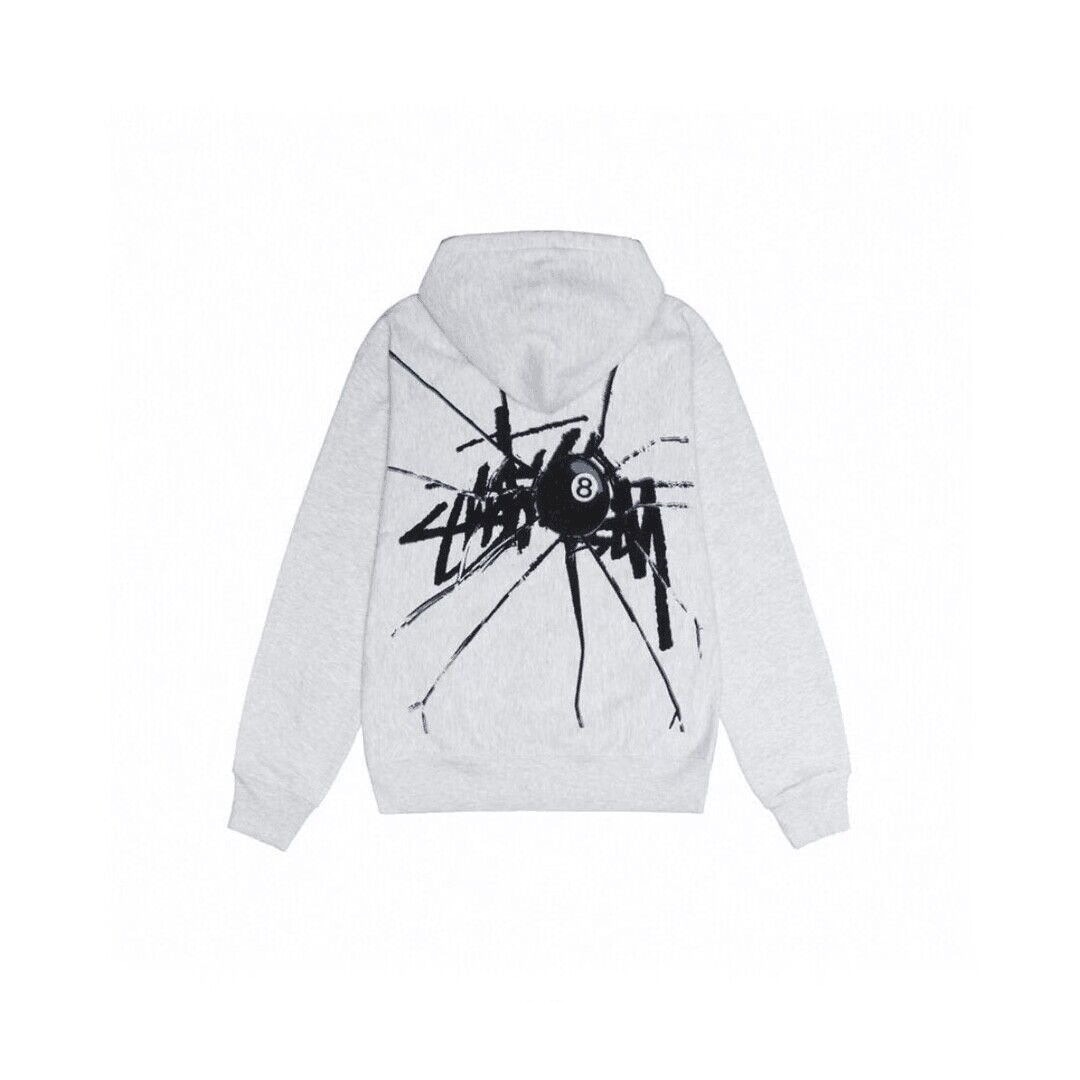 STUSSY 23SS SHATTERED ZIP HOODIE 裏起毛ジップパーカー [並行輸入品]