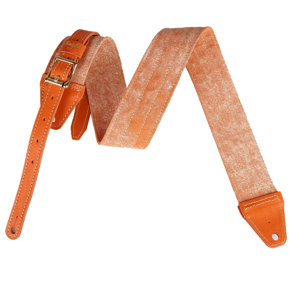 Knight T.Y.シリーズ 欧米風レトロな手作りギターストラップ KGS-625 かにのこうらいろ