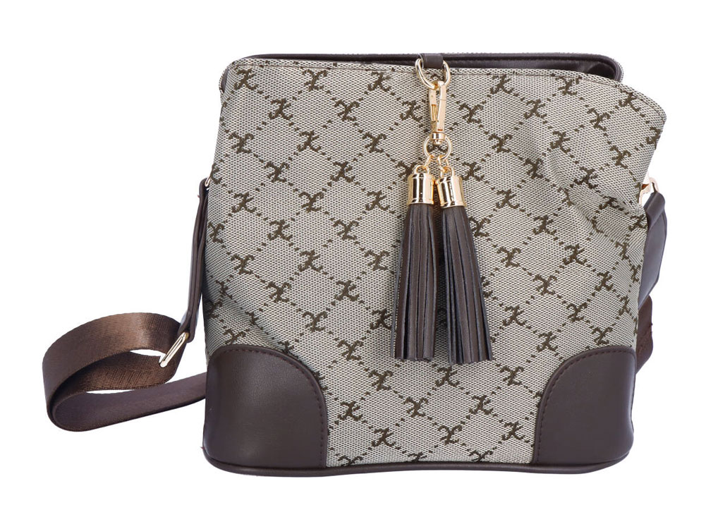 ユリ・コジマ ショルダーバッグ 6017 ミニショルダー 斜め掛け 肩掛け 撥水 ジャカード ジャガード 50代 60代 バッグ Yuri Kojima ユリコジマ ギフト プレゼント 5,008円