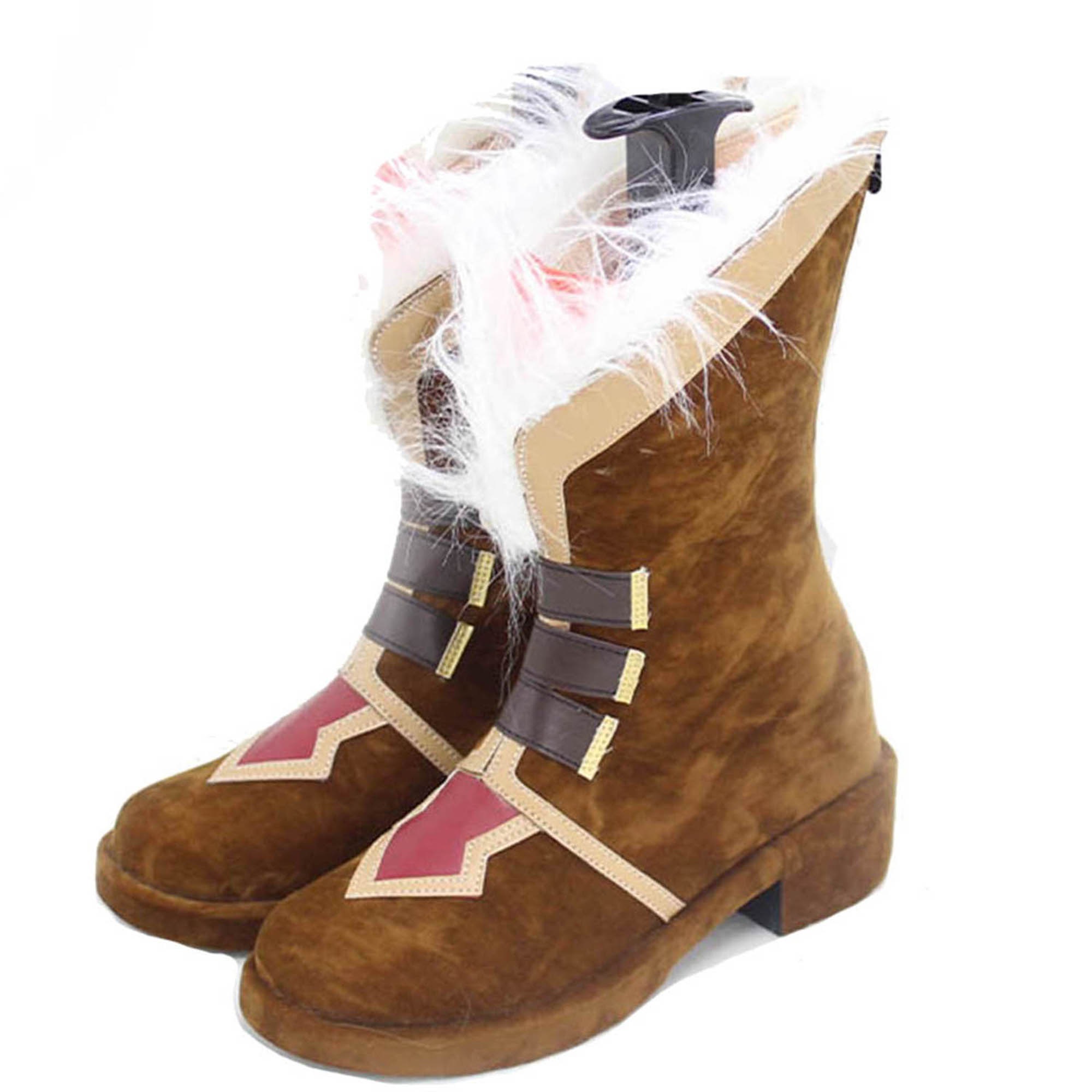 トウカイテイオー 新衣装 ビヨンド・ザ・ホライズン ウマ娘 プリティーダービー コスプレ 靴 ブーツ コスプレ靴 コスプレブーツ カスタマイズ可能 1017055