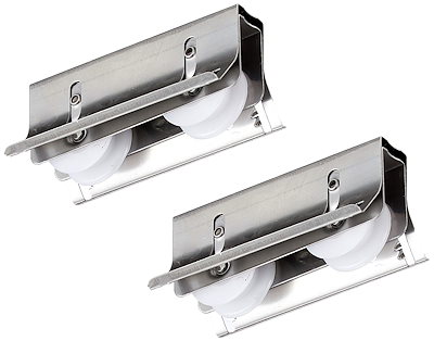 他サイト： 家研販売(Kaken Hanbai) 網戸専用 取替戸車 (アルミサッシ用) 2個入 W7(A)13 W7×H17×D40(mm) シルバーの商品画像