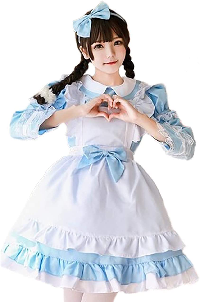 メイド服 選べるカラー 半袖 長袖 2way仕様 メイド