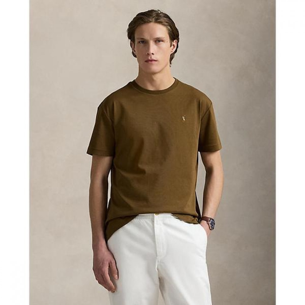 ポロラルフローレンメンズカスタムスリムフィットソフトコットン T シャツ (MNPOTSH1N822865200)