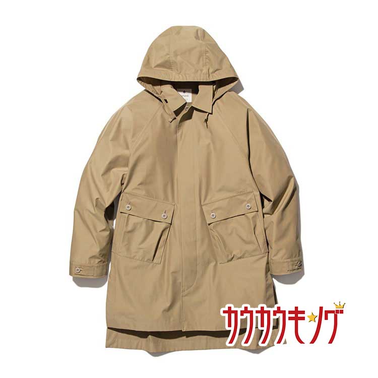 【中古・未使用品】スノーピーク FR Over Coat モッズコート M ベージュ JK-20SU00103BG メンズ Snow Peak ジャケット アウター
