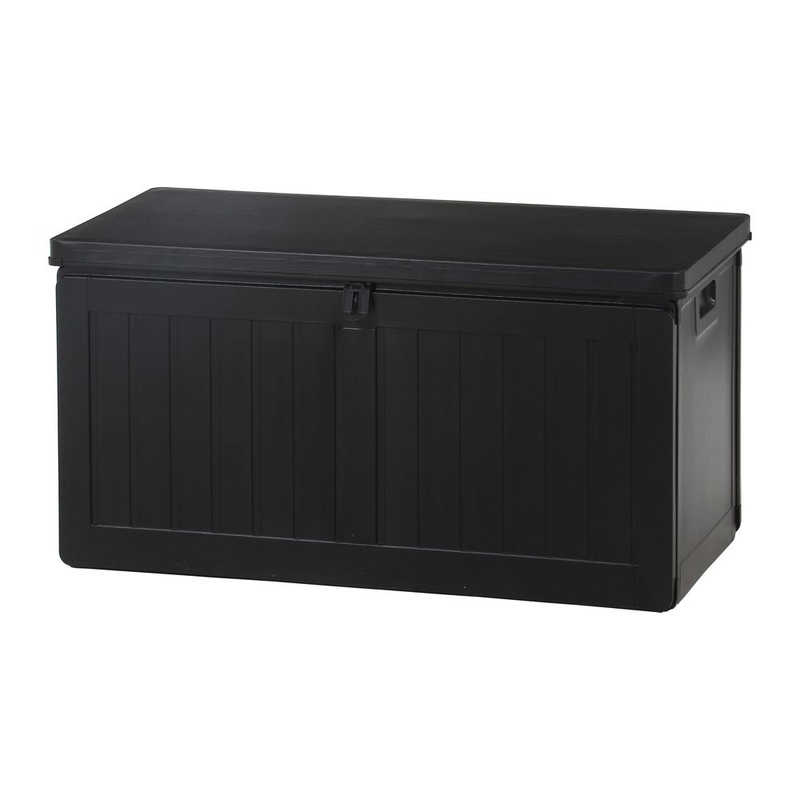 不二貿易 収納BOXベンチ BK 190L (38356) 55252