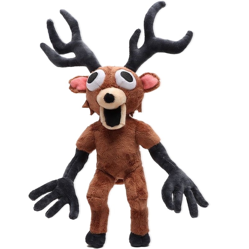 Qoo10] シカ 鹿 ぬいぐるみ 99日生き残る ロ : おもちゃ・知育