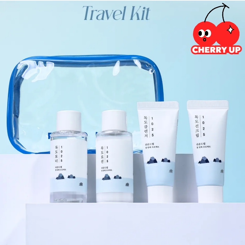 ラレステン　トライアルセット　トラベルセット Qoo10] ROUND LAB 【旅行用4点セット】ラウンドラボ 102