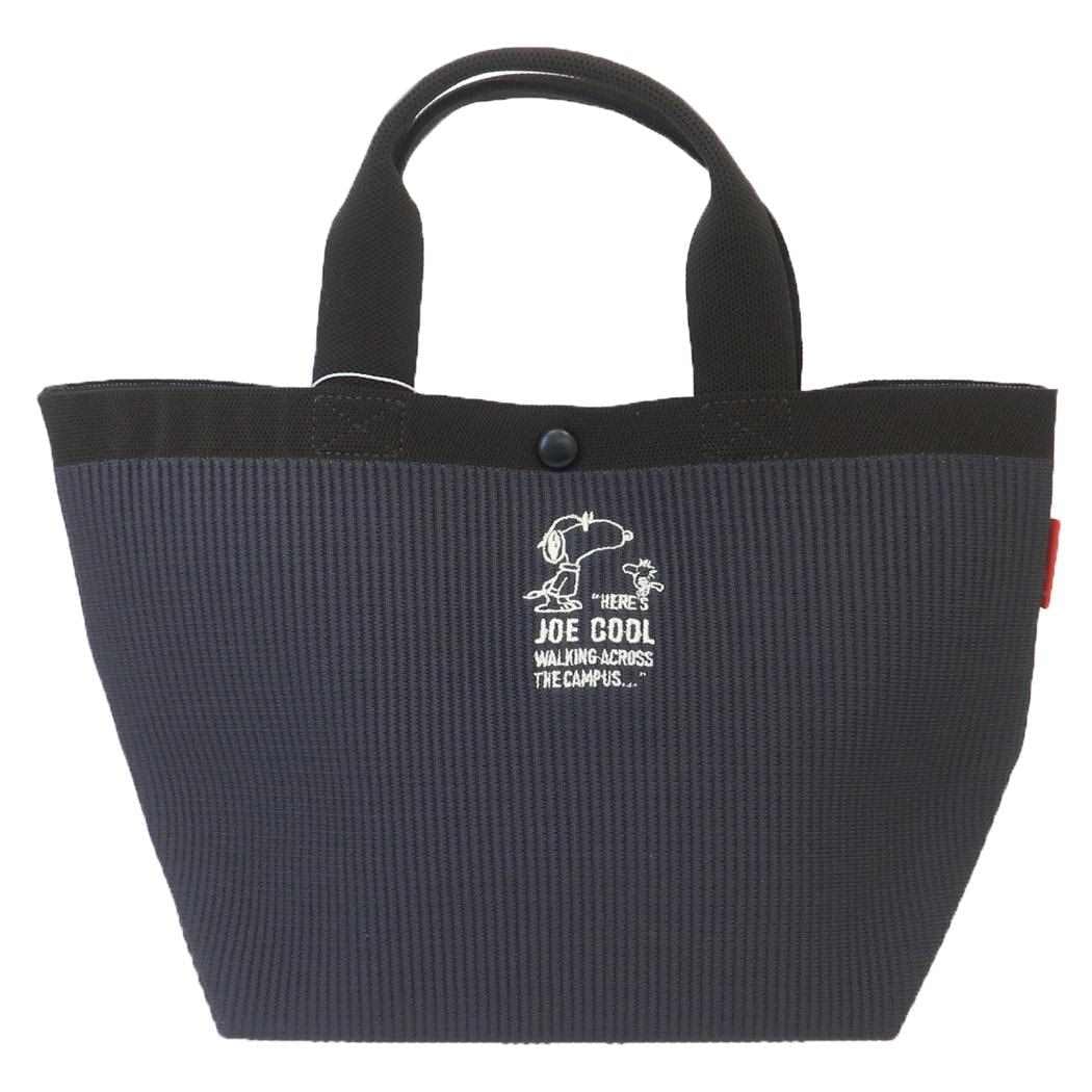 スヌーピー IP ハンドバッグ デリ ルフル Peanuts-0H ニット調編み生地ミニバッグ