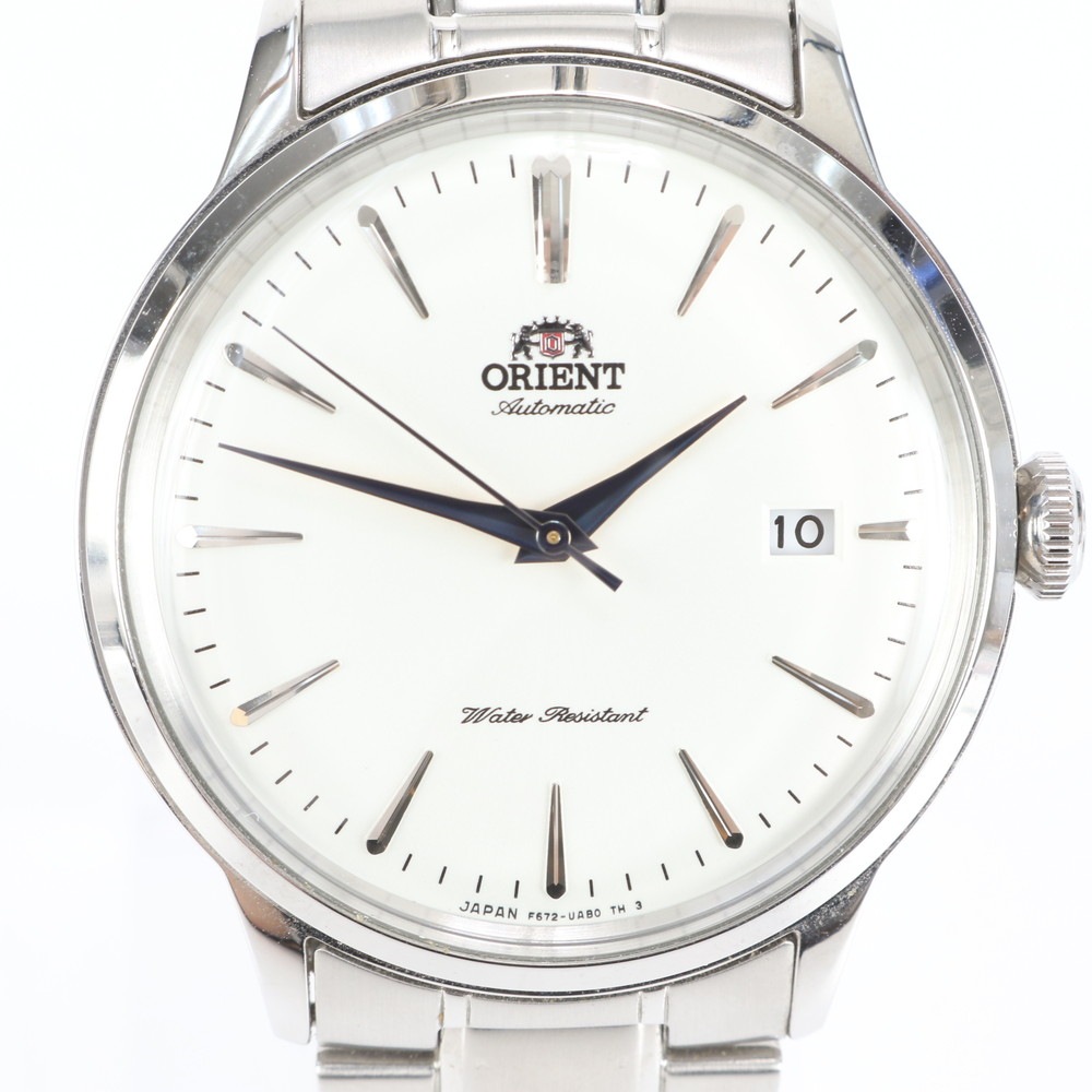 美品 クラシック F672-UAA0 腕時計 シルバー ブランド メンズ RRM DM17-9 中古