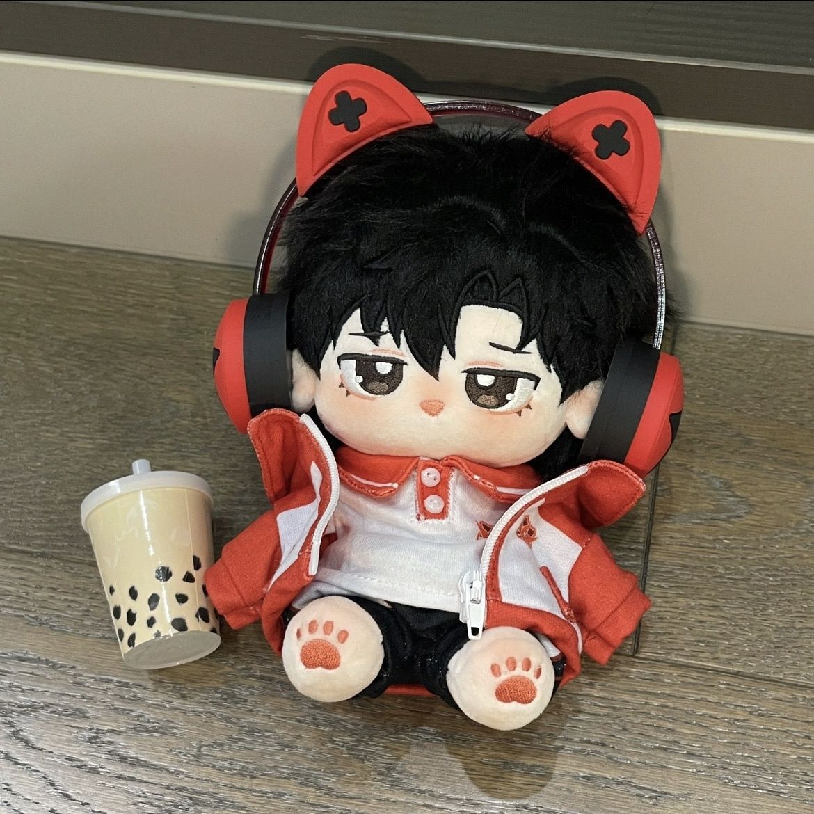 全職高手 叶修（イェ・シャオシウ）の葉属性cm綿人形 アニメグッズ かっこいいぬいぐるみ