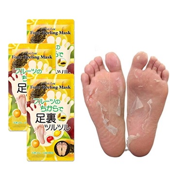 Qoo10 ペロリン ザキュアフットピーリングパック ボディ ハンド フットケア