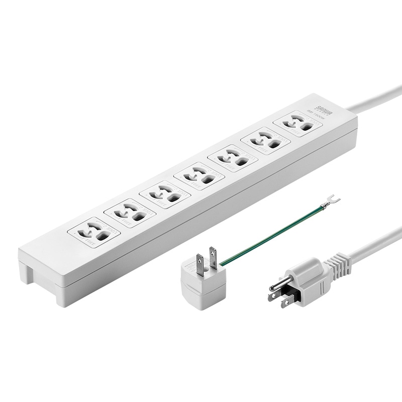 （まとめ買い）電源タップ 3P 7個口 5m TAP-F37-5AD [x3]