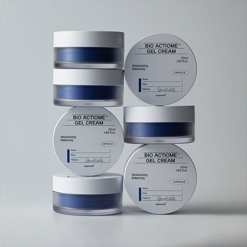 バイオアクティオムジェルクリーム50ml／ビタミンカプセル/ヒアルロン酸/ハチミツ/保湿/鎮静/ハリ/ブルームケア トーンアップして透明感あふれる美肌に！