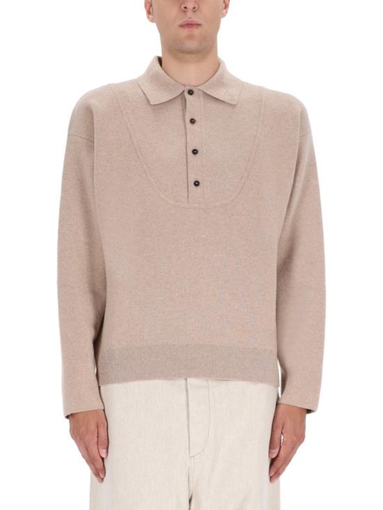JACQUEMUS Men Polo Shirts SWM00609AK0 0276150 Neutrals