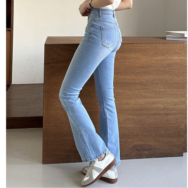 マインフロー 女性ジーンズ スパンブーツカット デニムブーツカット HY713 スリムデニムブーツカット