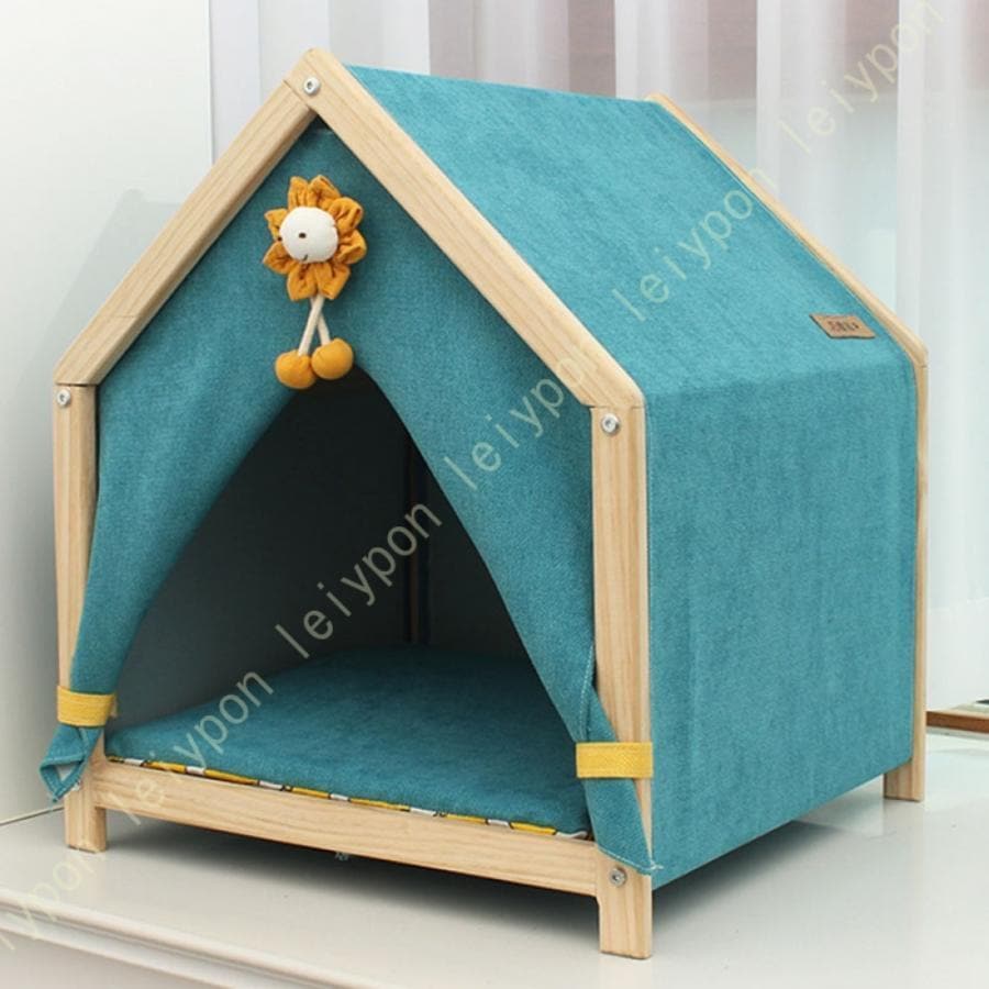 犬小屋 小型犬/中型犬 組み立て 猫小屋 木製 天然木 杉 小屋 犬舎 猫舎 木製ゲージ 屋内用 屋外 夏 冬 おしゃれ 寝心地よい 防水 防寒 防塵 組み立て簡単