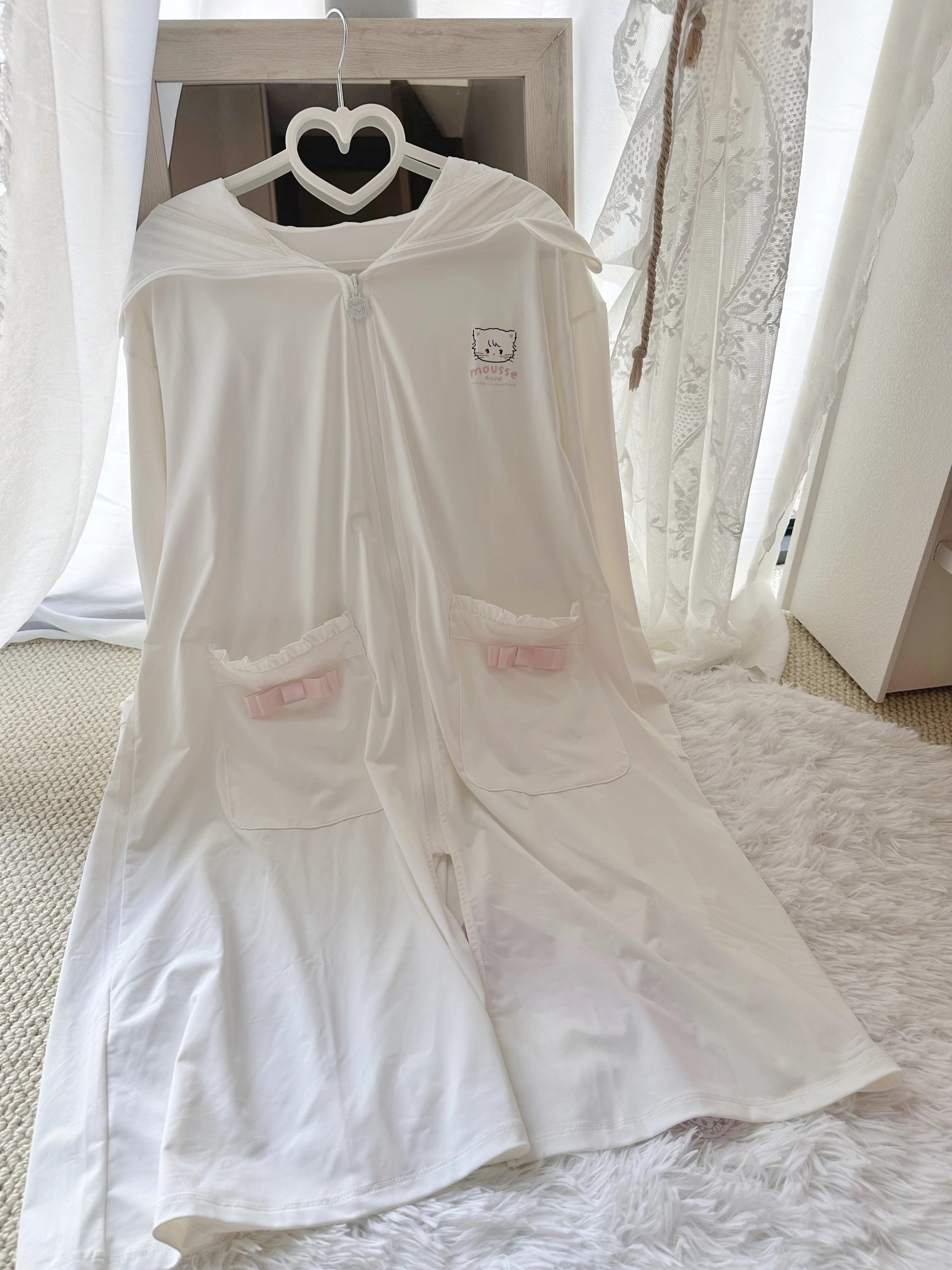 Mikko 焼け防止服ロング焼け防止服抗 Uv アイスシルクジャケット焼け防止スカート