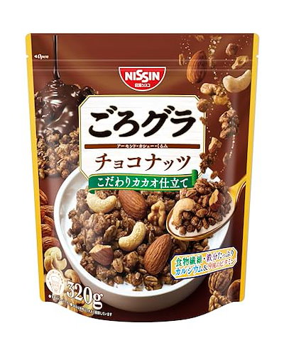 他サイト： ごろグラ 日清シスコ チョコナッツ 320gの商品画像