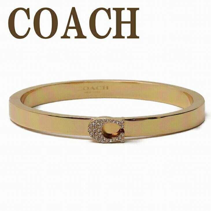 ブレスレット バングル ロゴ ラインストーン 91428GLD