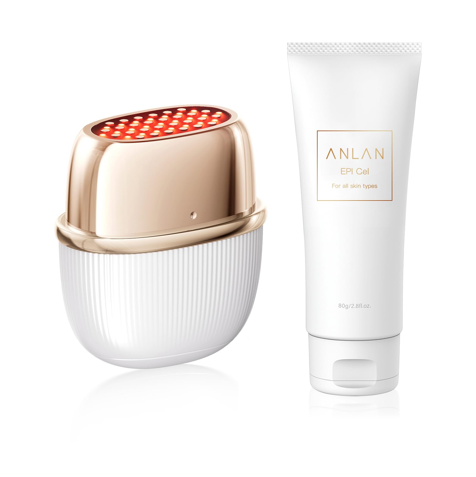 ANLAN ミニRF美顔器 ポケット美容 rf ems 美顔器 1台9役 年齢肌対策 エイジングケア リフトケア ハリ・キメの向上 表情筋ケア 振動エステ 3色光フォトエステ 金メッキ 1MHz IP 12,362円