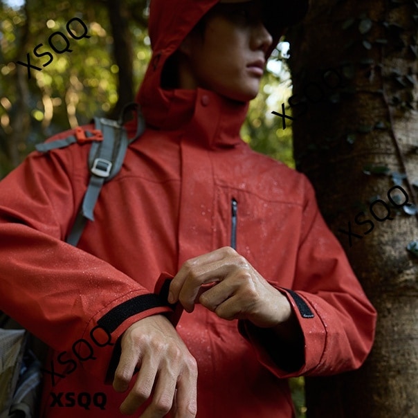 トリプル アウトドアジャケット 男女兼用 レインコート 防風防水ジャケット 登山服コート マウンテンパーカー ブルゾンメンズファッション/ レディース 長め丈 ジャケット フード付き 軽量
