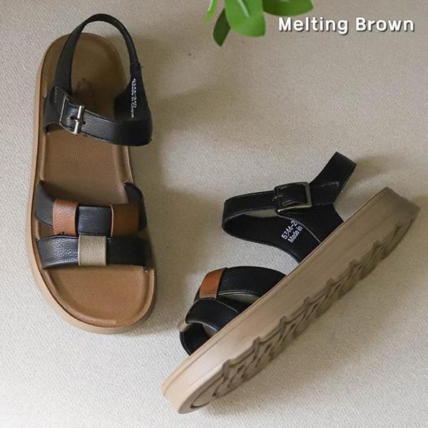 女性用厚底サンダル 女性用ウーブンサンダル SS44