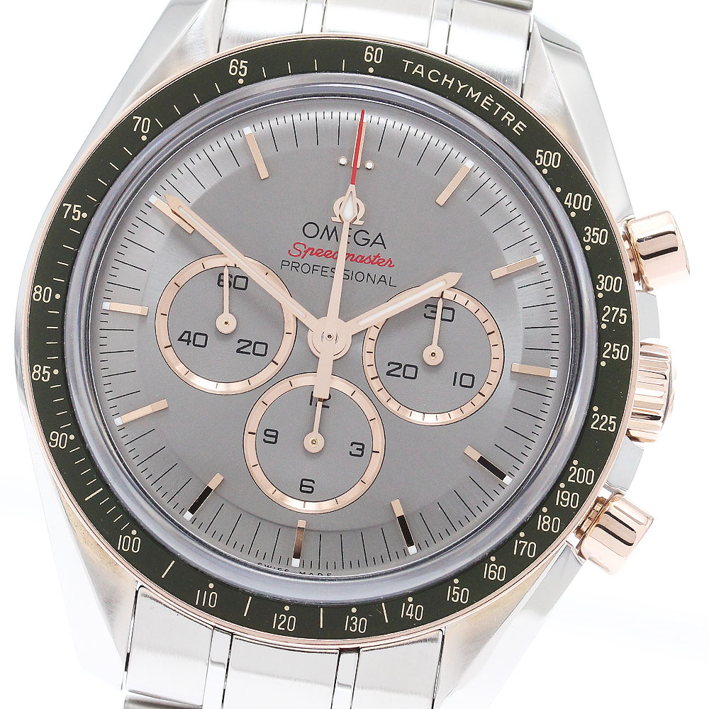 オメガ OMEGA 522.20.42.30.06.001 スピードマスター 東京 2020 リミテッド エディション クロノグラフ 手巻き メンズ 美品 箱付き_874336【中古】