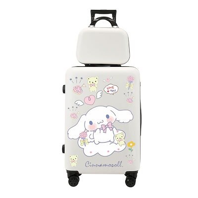 キャラクタースーツケース女子キャリーケース男可愛いプリントスーツケース20インチスーツケースパスワードボックスバッグ