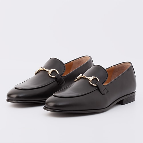 【ジョセフト】ブレイクメンズドレスローファーホースビットローファー