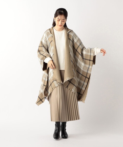 [最安値挑戦]ストール フード付きポンチョストール レディース 9,037円