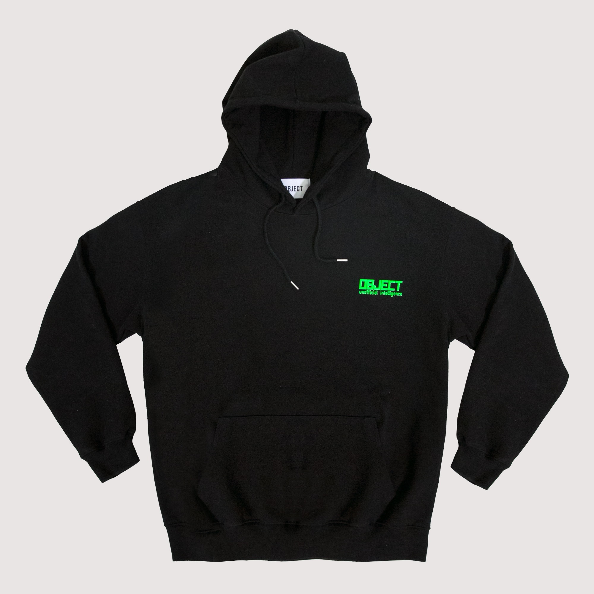 UNOFFICIAL INTELLIGENCE HOODIE (BLACK)