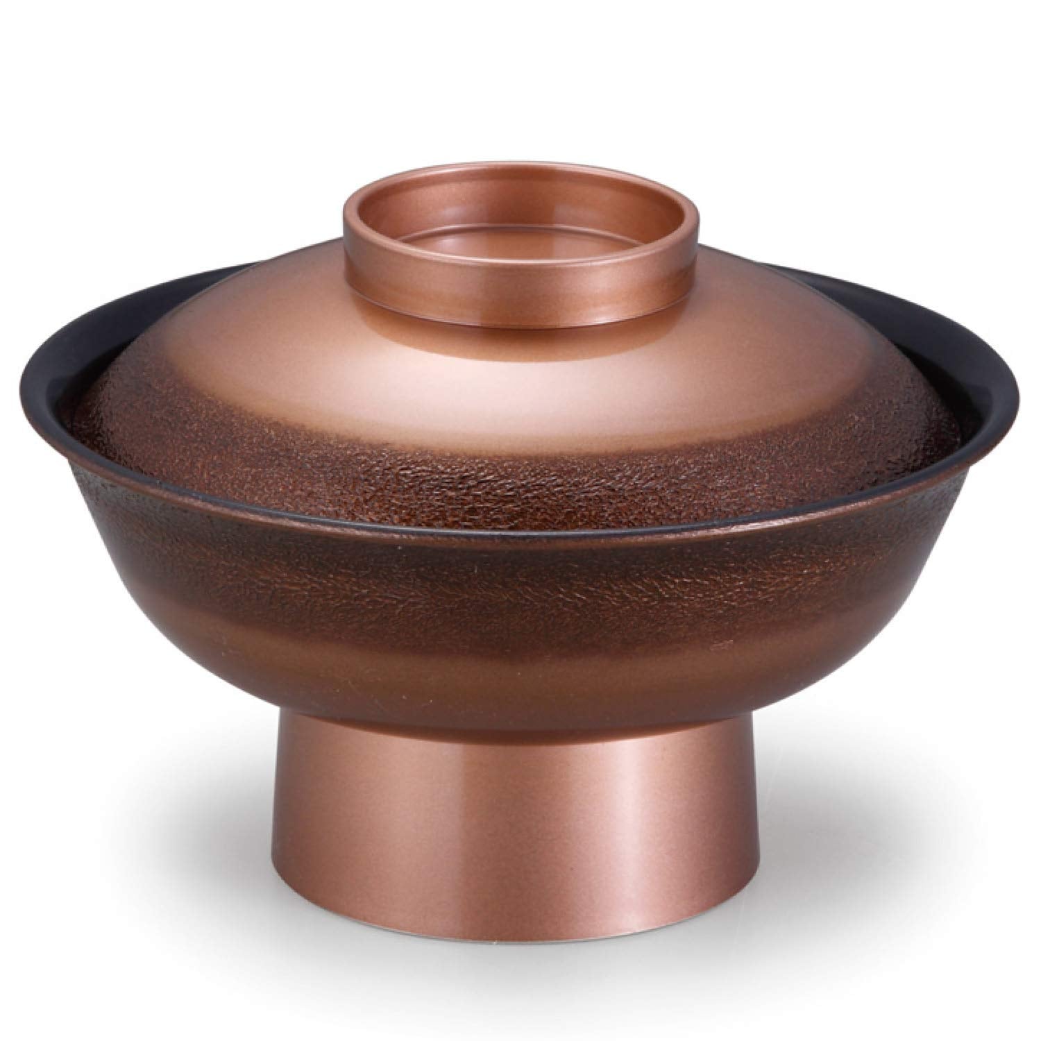 お椀 OL-67-5 8.0寸飛龍椀 絞り墨入れ銅内黒