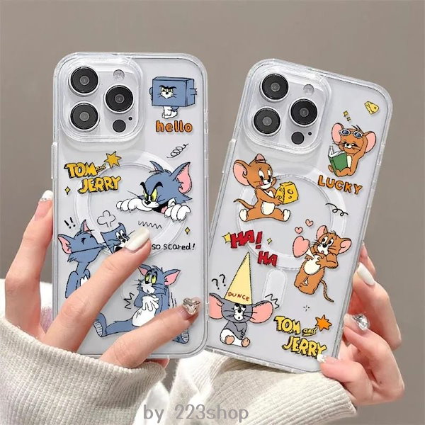 新品未使用】 CASETiFY iPhone13 トムとジェリー スマホケース