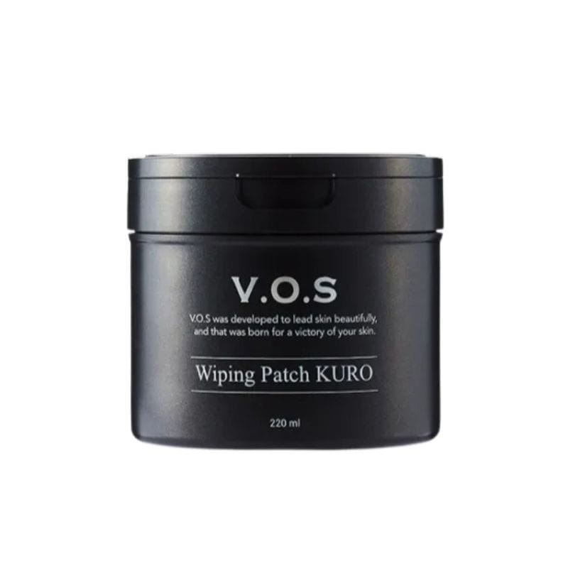 [国内正規品] VOS ワイピングパッチ　KURO 220ml（80枚入り） VOS SPICARE スピケア 竹炭 備長炭 ふき取り パッティング パック 竹水 2031122103483 7,157円
