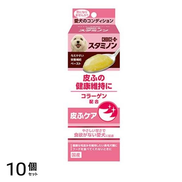 チョイスプラス スタミノン 皮ふの健康維持に 40g 10個セット