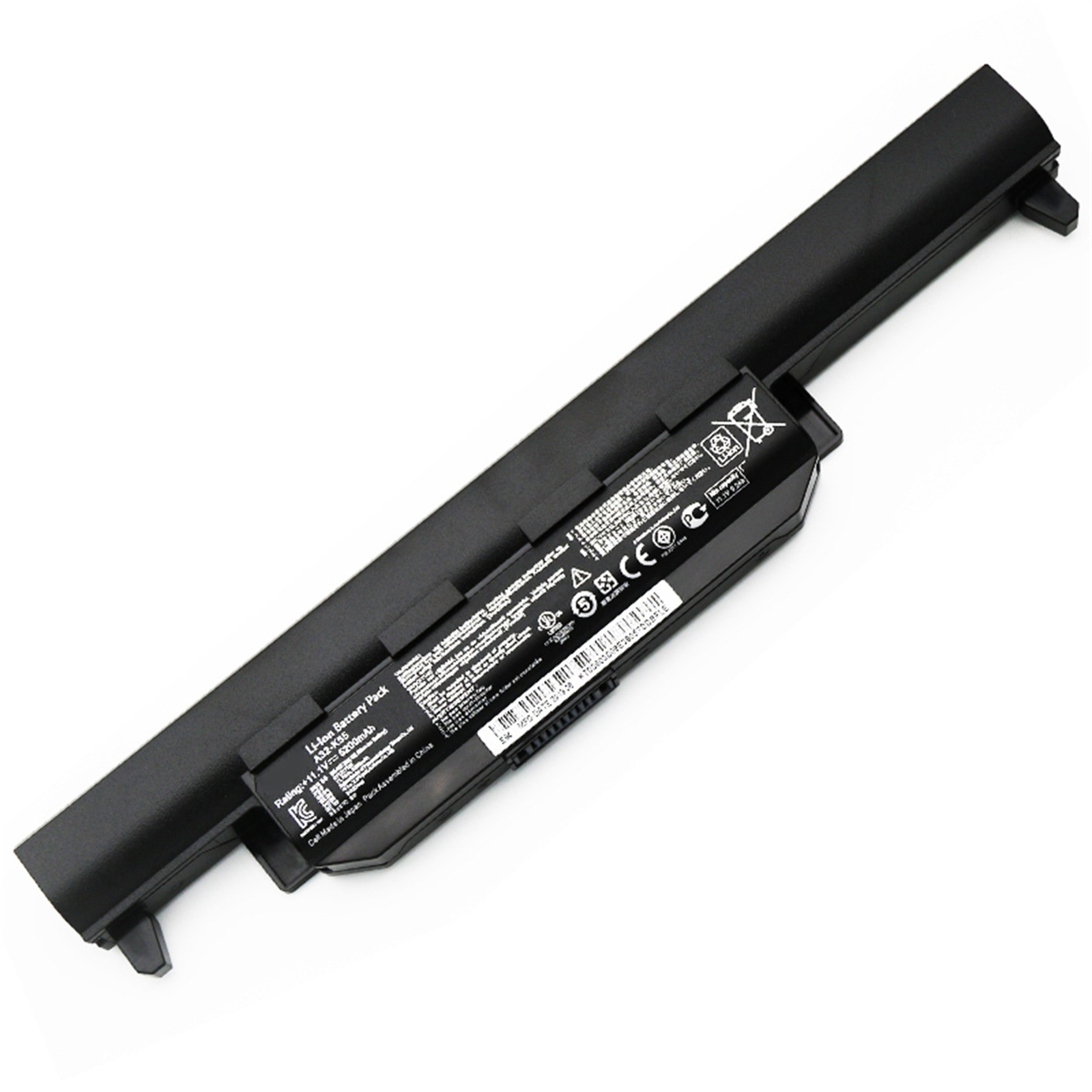 A32-K55 電池・Asusノートパソコン互換 50Wh/5200mAh A45 A45VS A55VS A75 K45VS K55 K75V R400 R500VS U57 X45 X55 A32