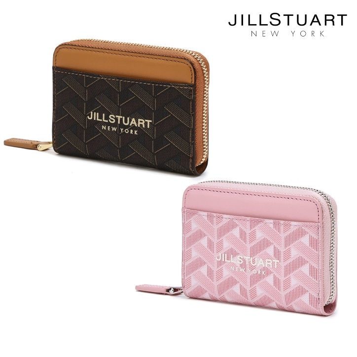 [24SS][ROSELLA] Rosella Chilling Pattern Zipper Card Wallet 2色 新商品 韓国人気 牛革財布 半財布 ストリートファッション