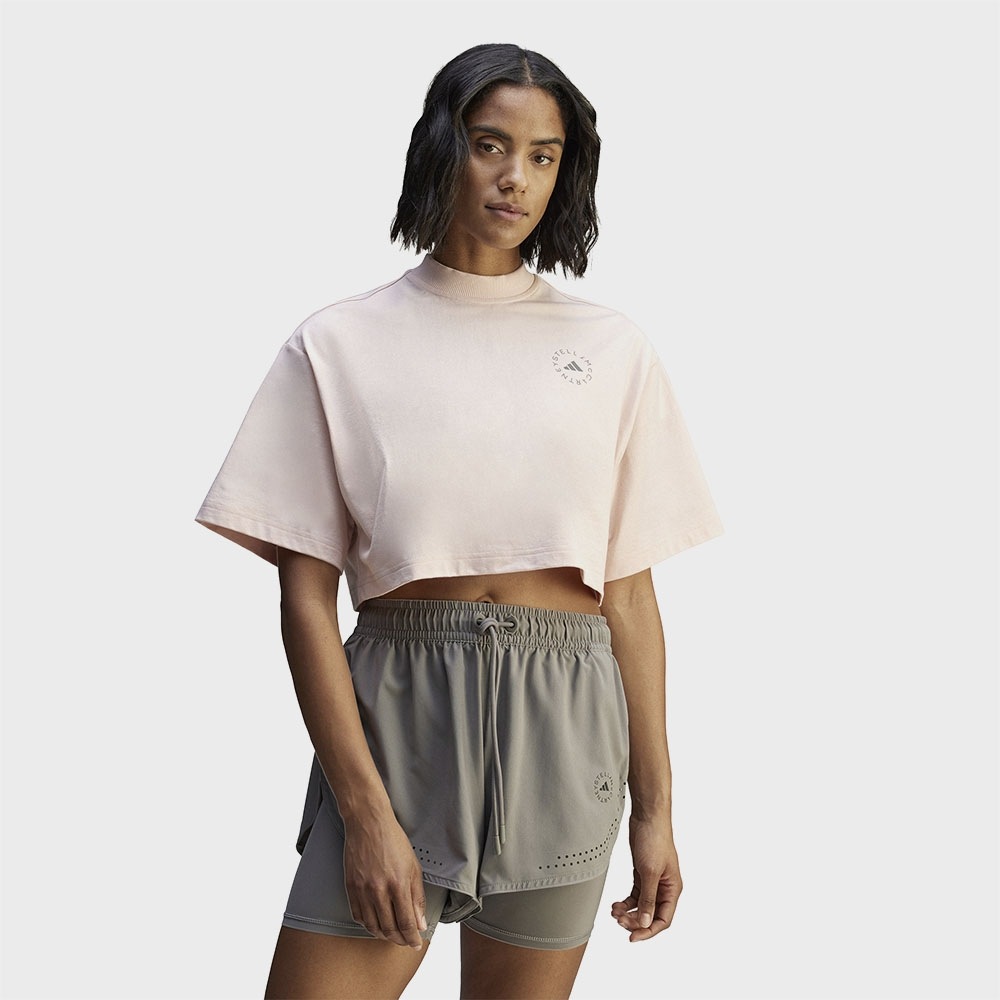 アディダス ステルラ クロップティー - ピンク / JJ0081