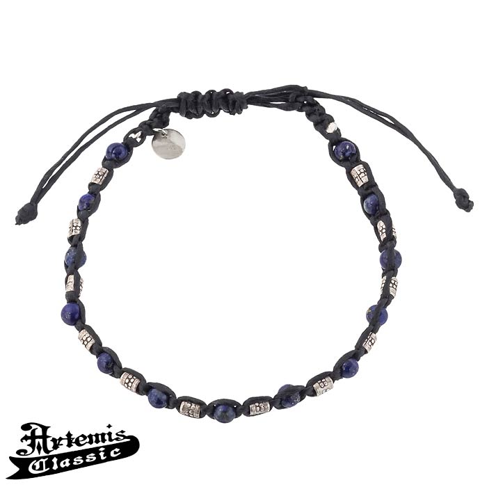 アルテミスクラシック Artemis Classic ラピスラズリ ワックスコード シングル ブレスレット ACB0119 5,610円