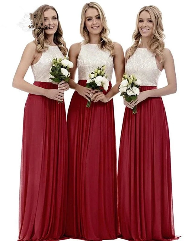 【2枚購入で 3oo円OFF】結婚式の花嫁介添人ドレスはエレガントでエレガントな雰囲気でスリムな春の春の花嫁介添人グループレース姉妹スカート