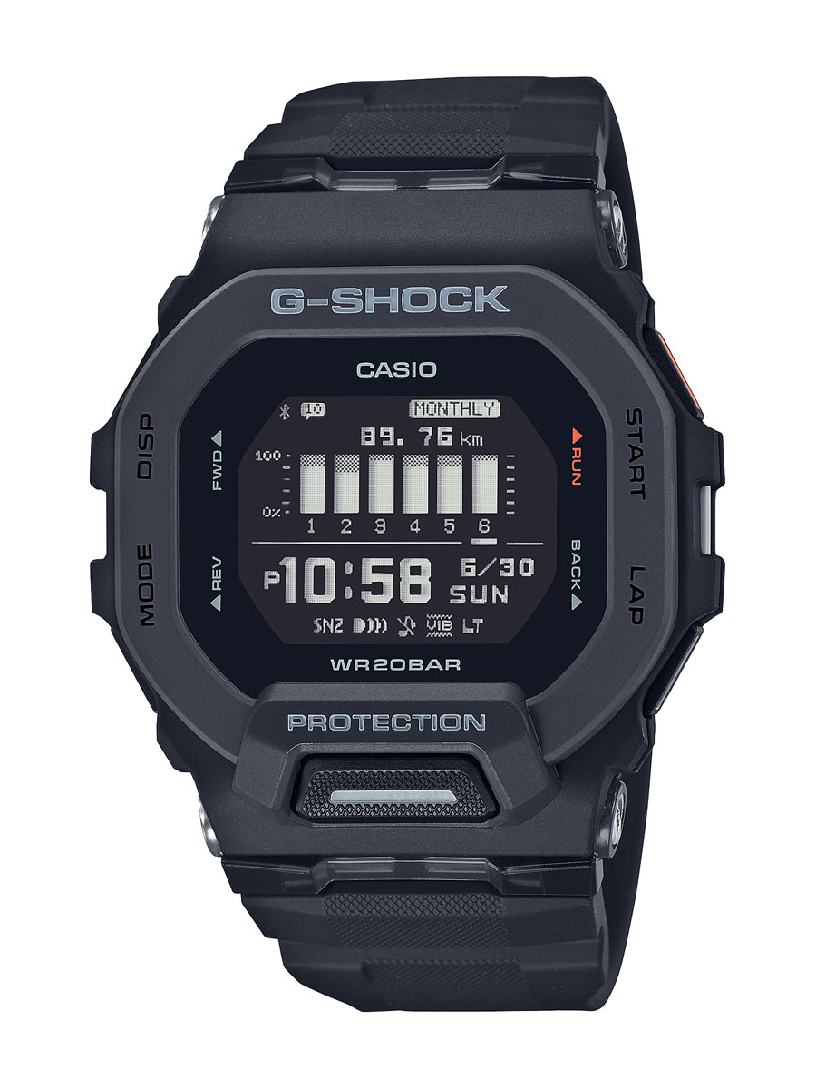 カシオ 【国内正規品】G-SHOCK（ジーショック）G-SQUAD Bluetooth クオーツ　メンズタイプ GBD-200-1JF
