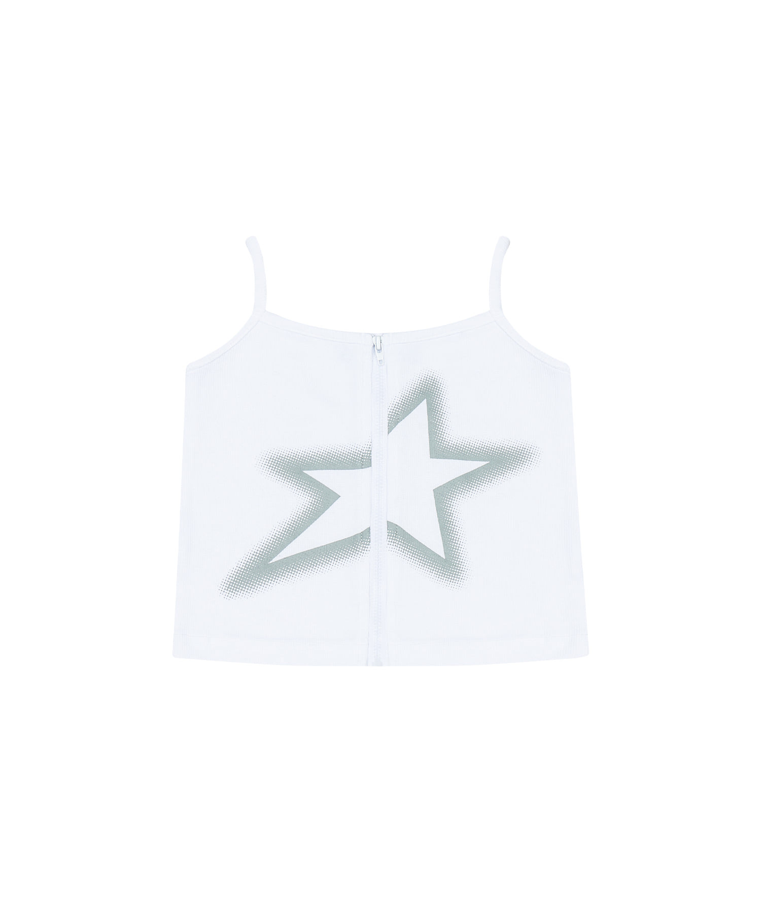 YK Stella Zipper Sleeveless-White