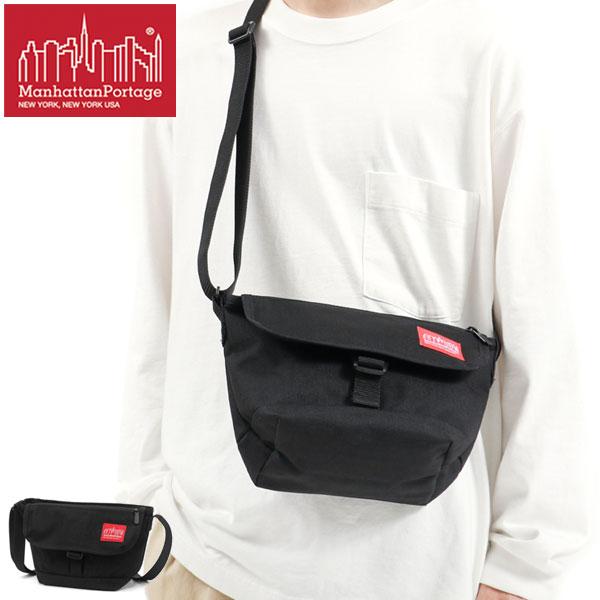 マンハッタンポーテージ日本正規品 Nylon Messenger Bag Flap Zipper Pocket ショルダー ミニショルダー コンパクト MP1603FZP
