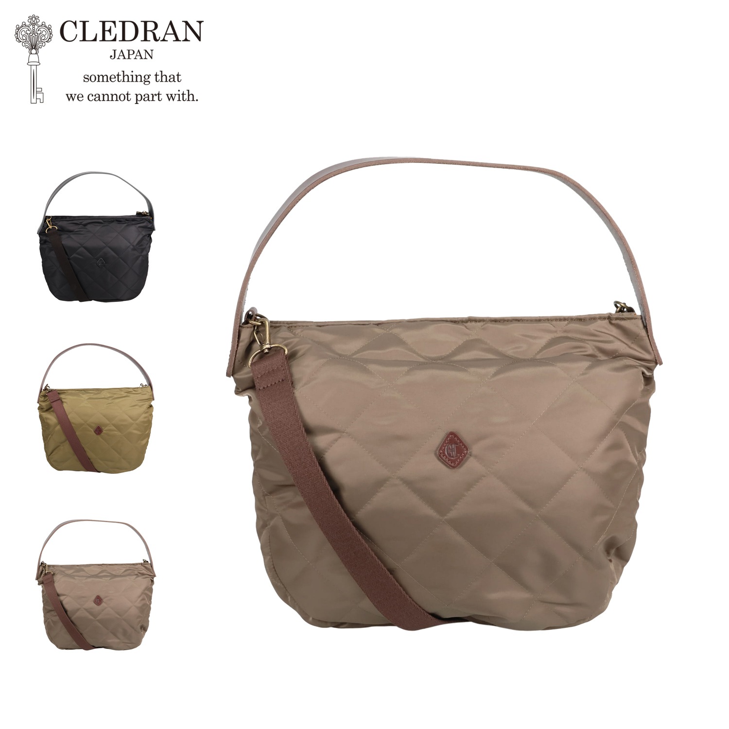 ショルダーバッグ メンズ レディース 斜めがけ 大人 軽量 ROTA 2WAY HALF SHOULDER ブラック オリーブ ライト ブラウン 黒