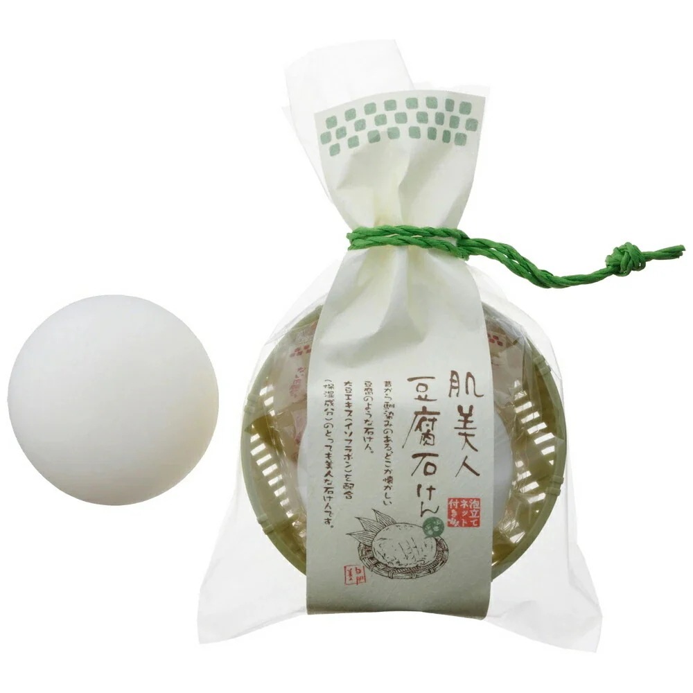 フェニックス　肌美人豆腐石けん　泡立てネット付　130g×40個入【取り寄せ商品・即納不可・代引き不可・返品不可】