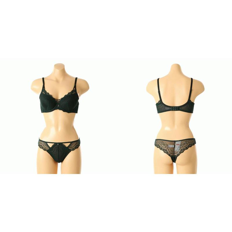 女性Eカップ冬ブラTパンツセット SBRD575ESG