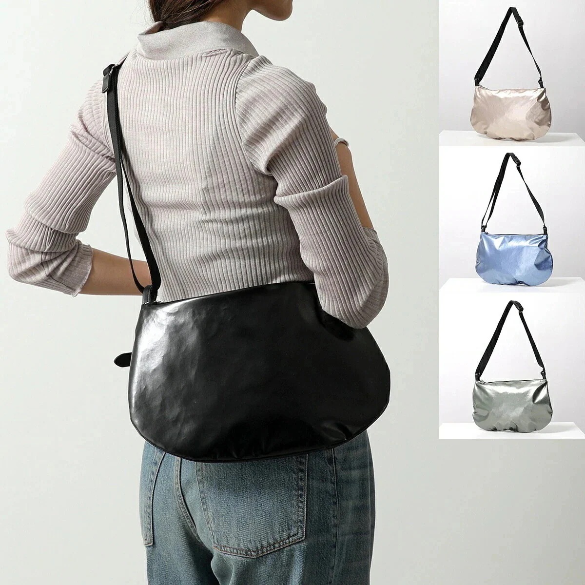 jack gomme ジャックゴム ショルダーバッグ LIGHT ORIGINAL 1541 FILO レディース フラット ハンドバッグ クロスボディ 軽量