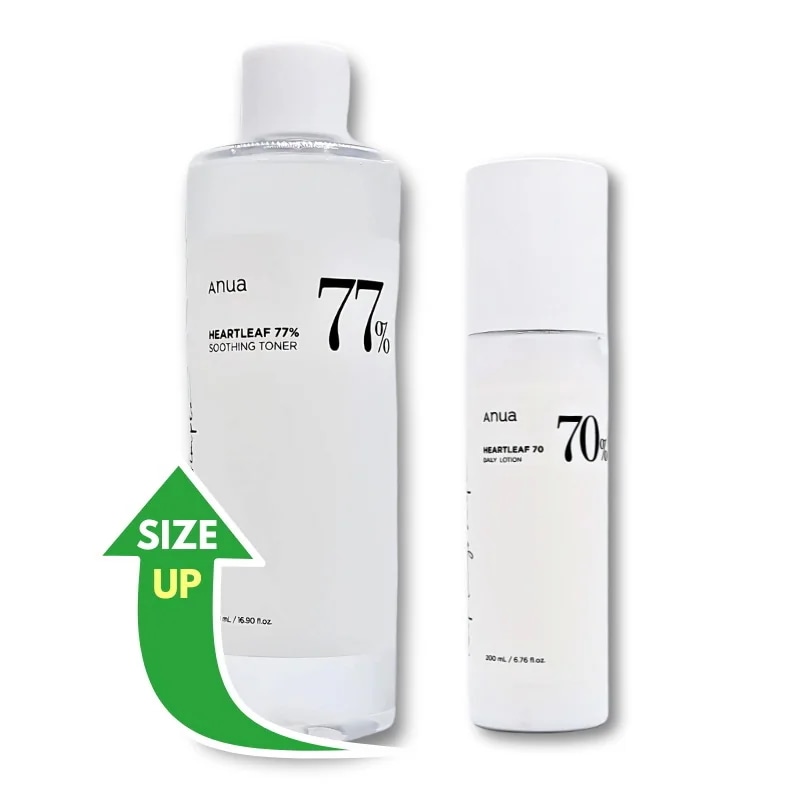 [正規品] ドクダミ 70 デイリーローション 200ml+ドクダミ 77% スージング トナー 500ml