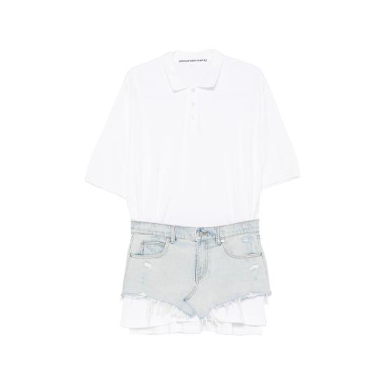 ALEXANDER WANG Women Dresses 4DC3266121 494C WHITE
