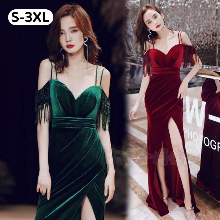 【急速出荷!】今月限りのお得なスベロアワンピース キャミ ナイトワンピ キャバドレス ロングドレス 無地タイト スレンダーライン スリット マーメイドドレス シンプル 着痩せ きれいめ お呼ばれ